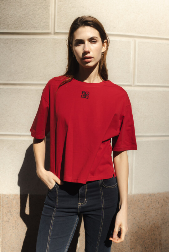 Remera Tag Rojo