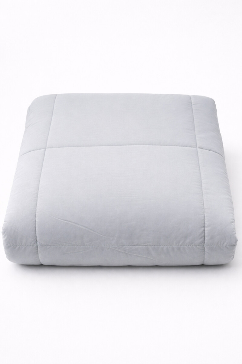 ACOLCHADO 2 PLAZAS - GRIS 