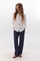 CAMISA VERTICE BLANCO