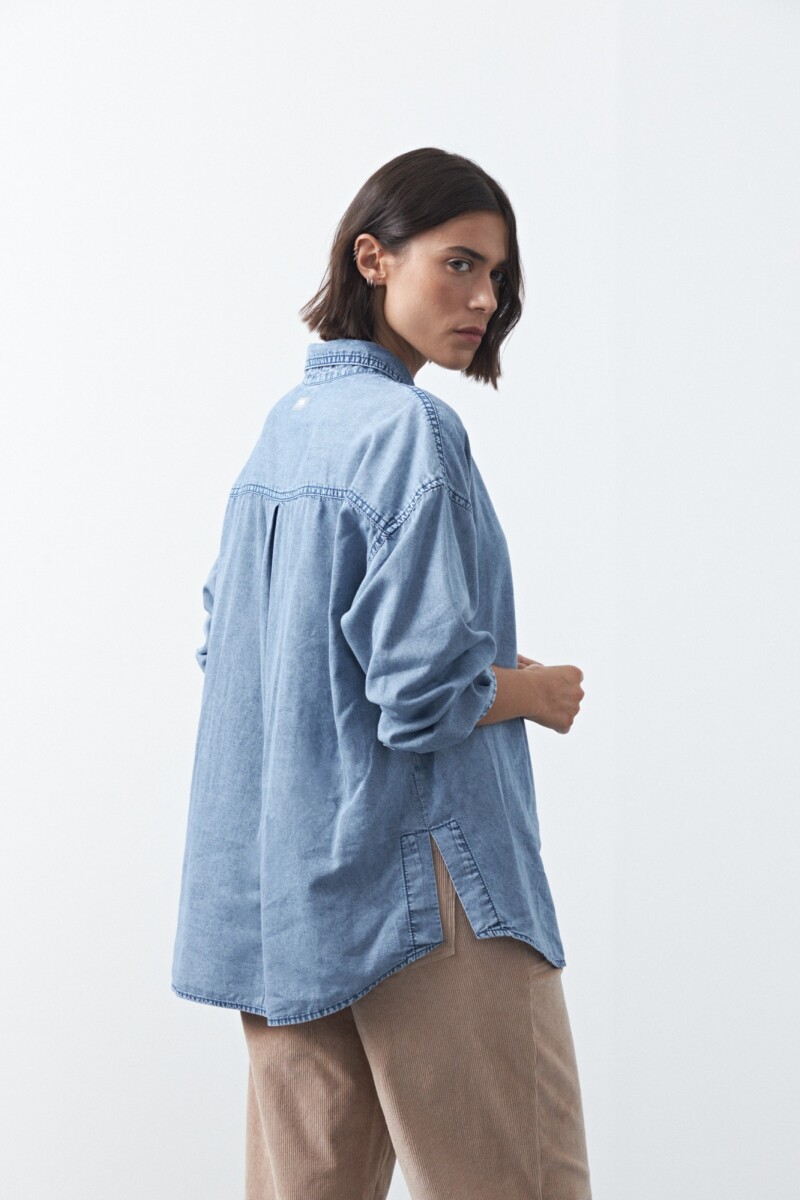 CAMISA OPALITA Azul Lavado