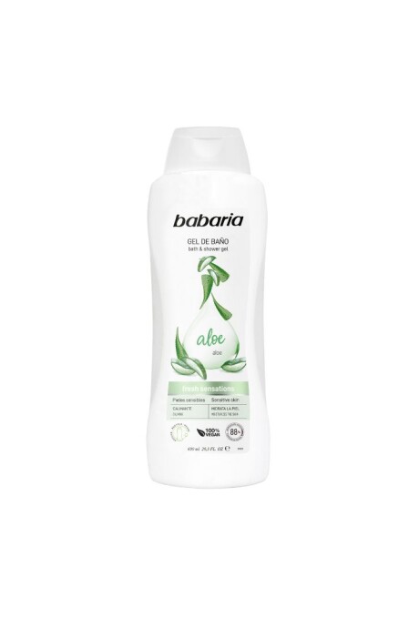 Gel de baño Babaria x 600 ml Aloe