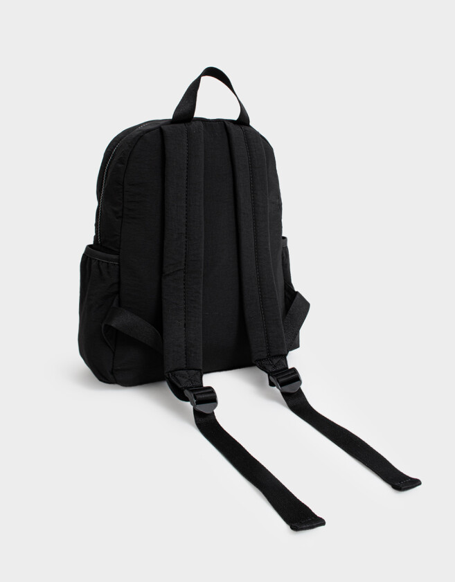 Mochilas Urbanas Puffy Mochila Deportiva Acolchada - Negro