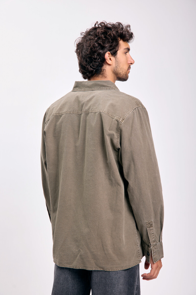 Camisa casual Verde