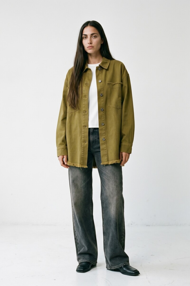 Camisa Bruma MOSTAZA