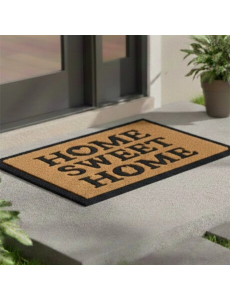 FELPUDO COCO/GOMA 40X60CM H.1CM HOME SWEET HOME FELPUDO COCO/GOMA 40X60CM H.1CM HOME SWEET HOME