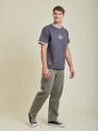 T-SHIRT RUNEL RUSTY Gris Oscuro