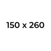 Mantel Premium Cuadros Celestes 150 x 260