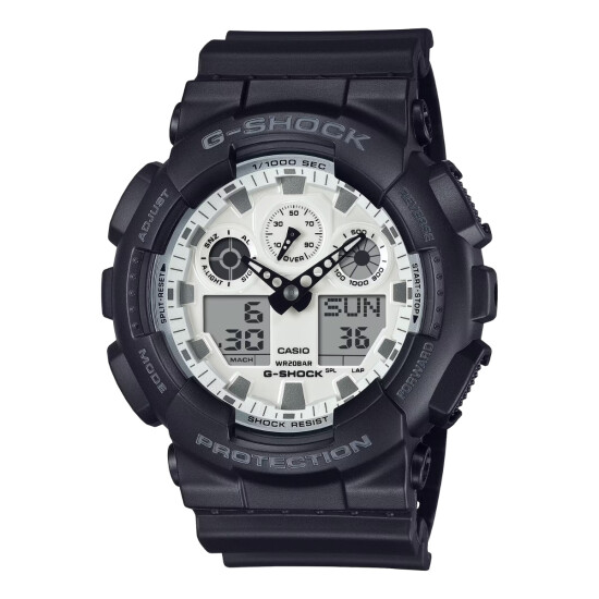 Reloj CASIO G-SHOCK GA100WD-1ADR Resina Negro Esfera 52mm 0