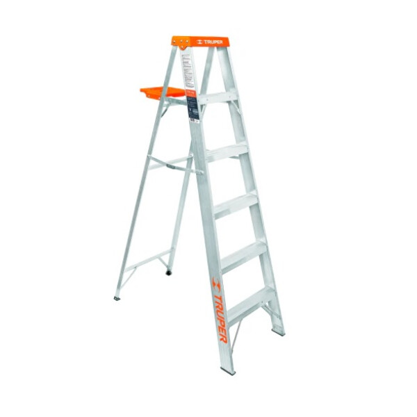 Escalera aluminio Truper 5 escalones Escalera aluminio Truper 5 escalones