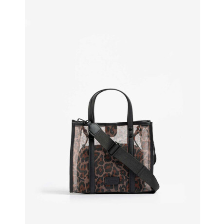 Cartera Formato City Estampado Animal Print