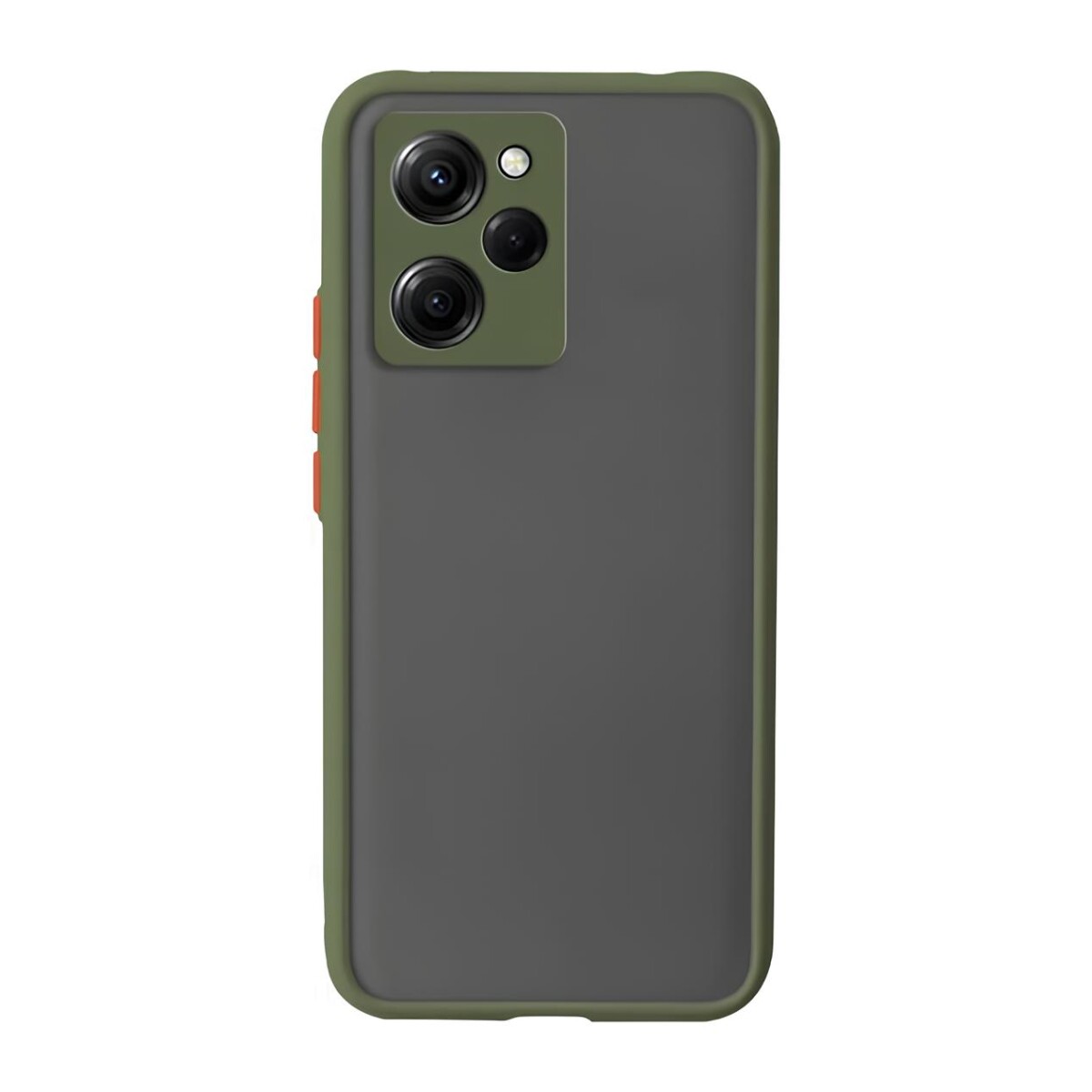 Protector Armor Frost Para Xiaomi Note 12 Pro 5G - Military green 
