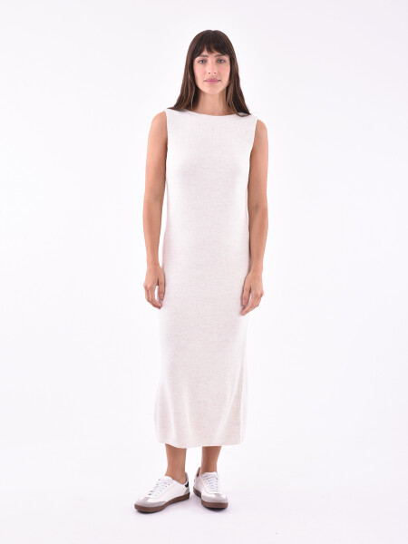 VESTIDO VANTI OFF WHITE