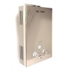 Calefón a gas GN Uruenergy TN008 plateado 8l/min con pantalla y encendido automático Calefón A Gas Gn Uruenergy Tn008 Plateado 8l/min Con Pantalla Y Encendido Automático