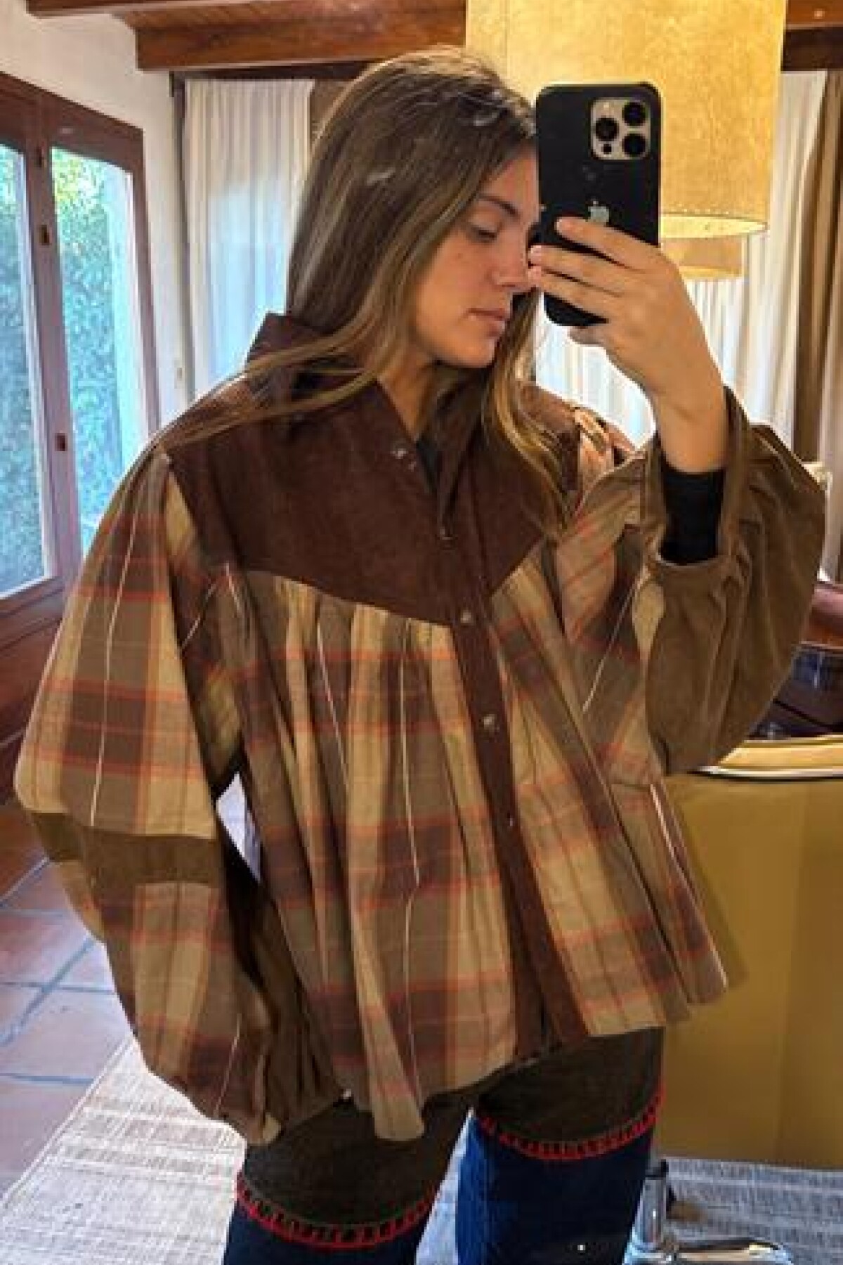 Prince Corduroy Shirt Chocolate