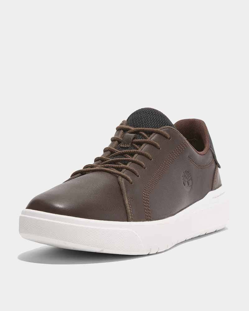 Zapatillas Seneca Bay Low Hombre Dark Brown Full Grain