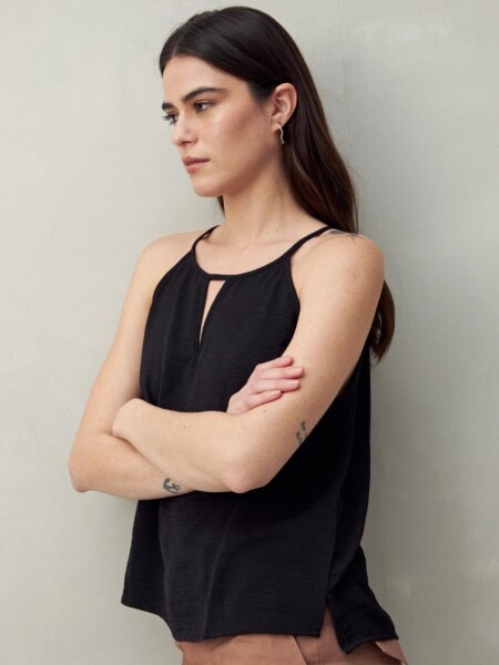 MUSCULOSA D.CASSIN EMIR NEGRO