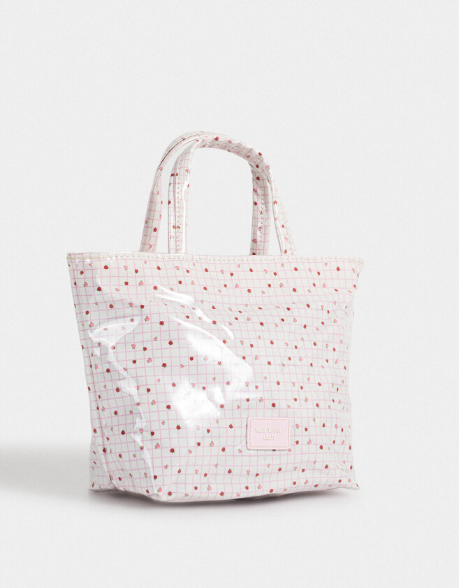 Luncheras Lunchera Formato Bolso "back To School" - Estampado Flores
