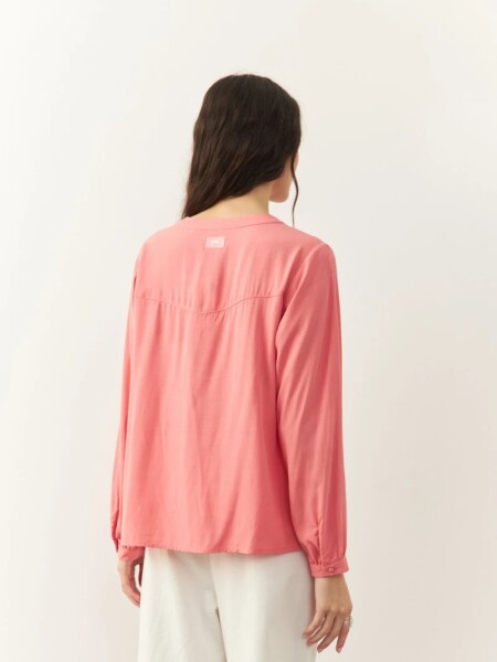 CAMISA D.CASSIN PERLINA CORAL