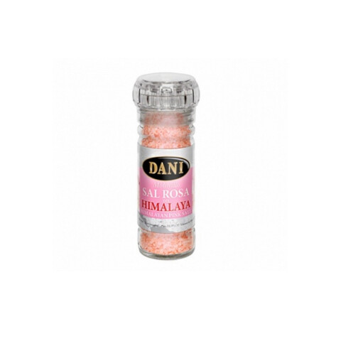 SAL ROSADA HIMALAYA DANI MOLINILLO CON FINAS HIERBAS 100G Sal Rosada Himalaya Dani 100g