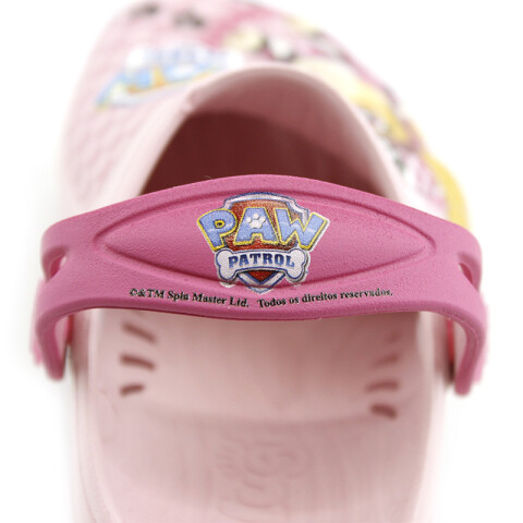 Zueco infantil de Paw Patrol Talle 21 - 28 SKYE Rosa