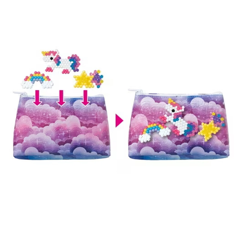 Bolsa decorativa Aquabeads Unicornio