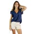 BLUSA S-XXL DARK BLUE