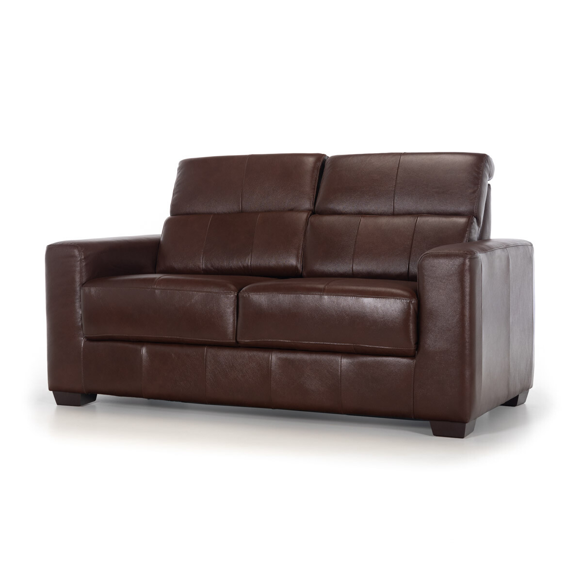 Sofá Loft - Cuero Básico - 2 Cuerpos - New Brown - (Preventa) 