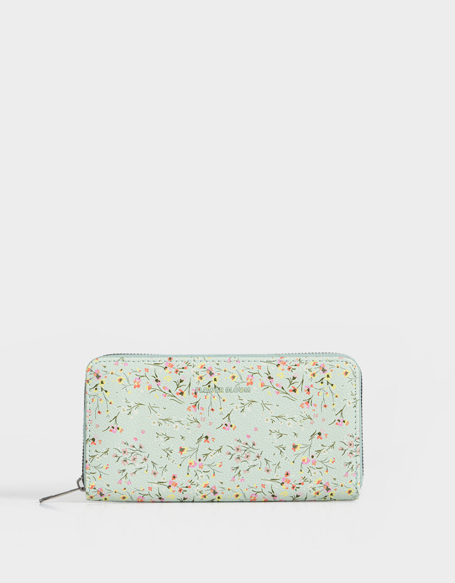 Billetera Fichero Flores 
