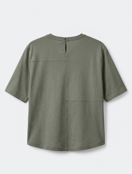 BLUSA MANGA CORTA - VERDE VERDE