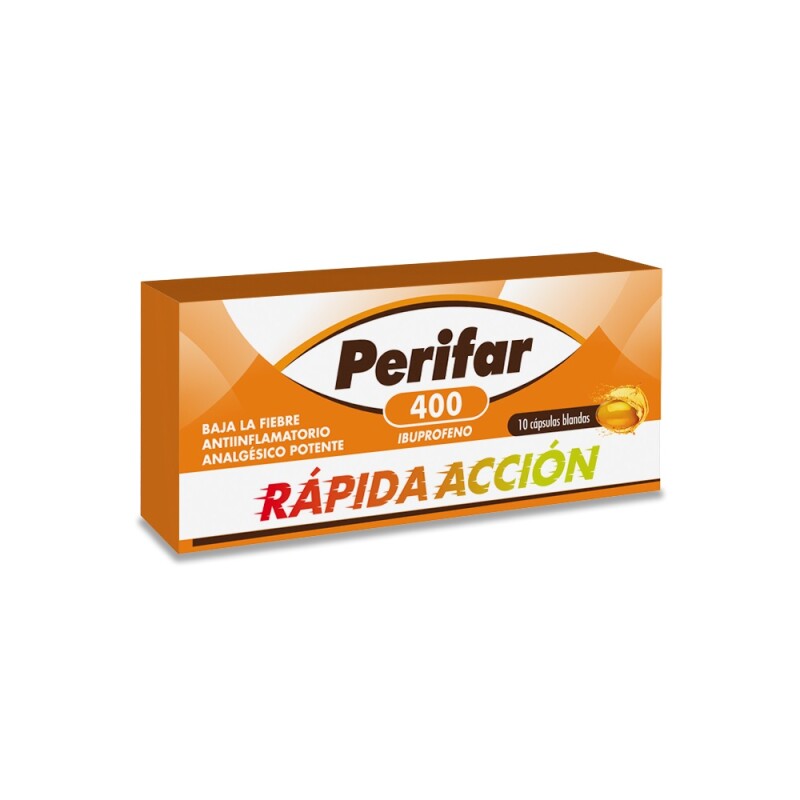 Perifar 400 10 Caps. Blandas. Perifar 400 10 Caps. Blandas.