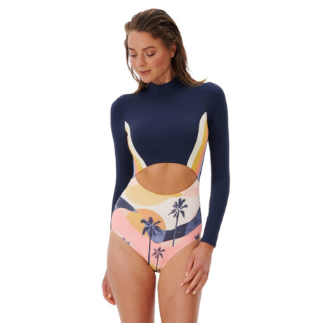 Lycra Rip Curl Melting Waves Azul
