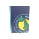 Cuaderno dinosaurio A5 azul