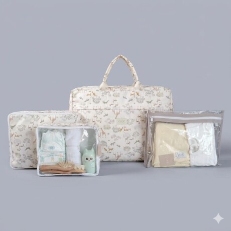 Set Valija para el Parto Savanna Gris