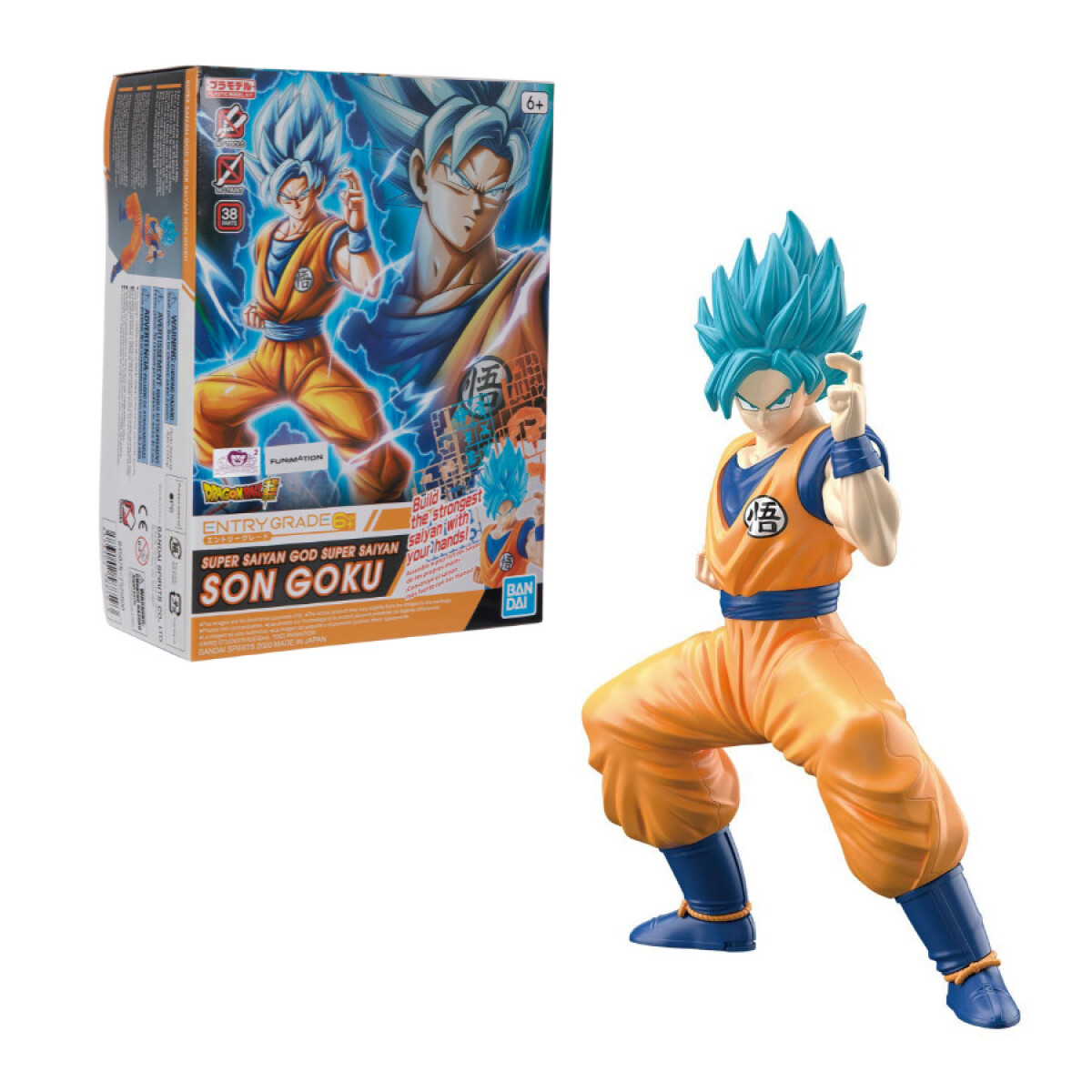 Model Kit - Son Goku Super Saiyan God • Dragon Ball Super 