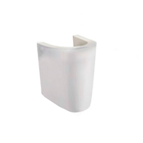 PEDESTAL BAÑO LOZA SANITARIA SERIE MALAWI BLANCO BRILLO 000