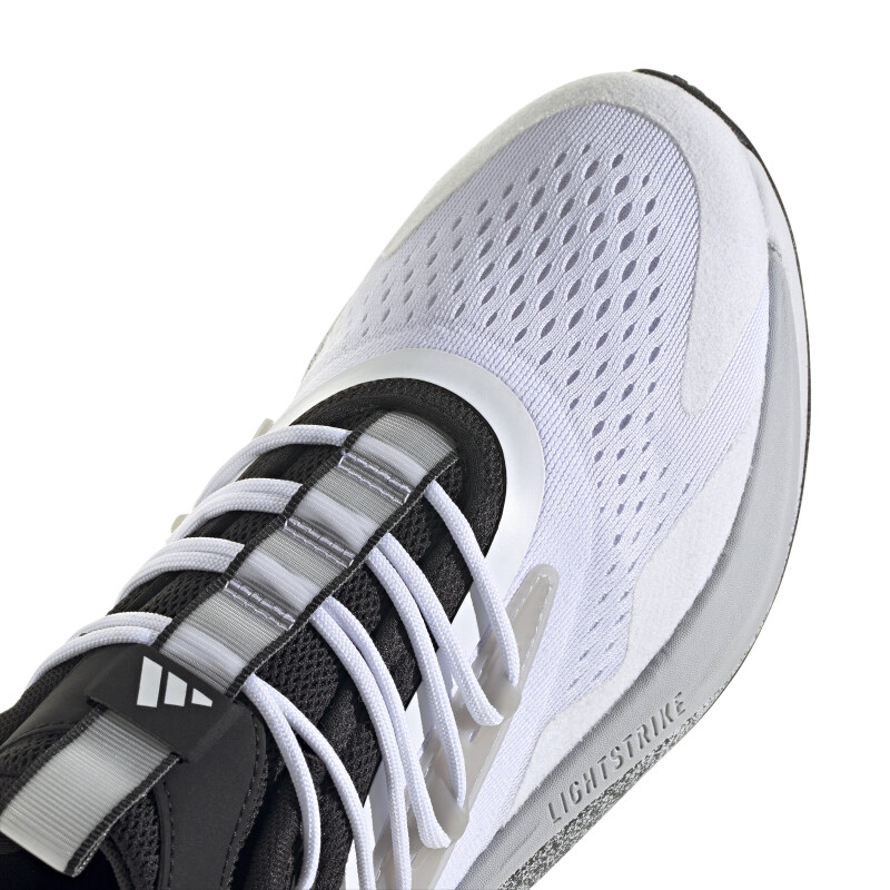Championes de Hombre Adidas Alphaboost V2 Blanco - Negro