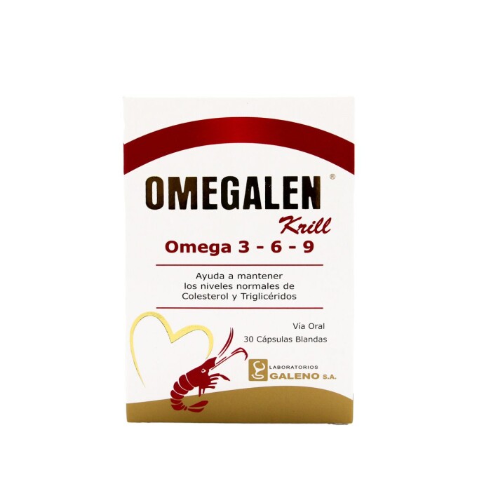 OMEGALEN KRILL CJ X 30 CÁPS. BLANDAS única