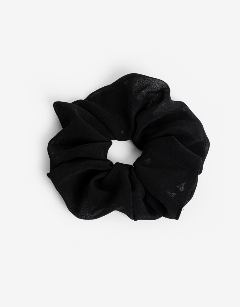 Skunzies Lisas Maxi Scrunchie - Negro