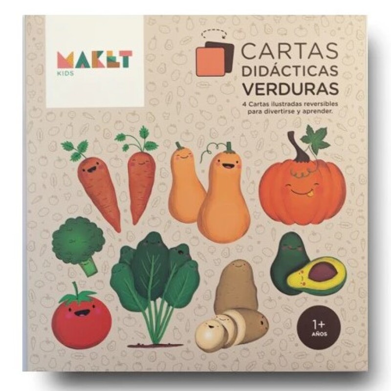 Cartas didácticas Verduras