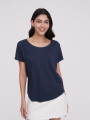 Remera Cordata Azul Marino