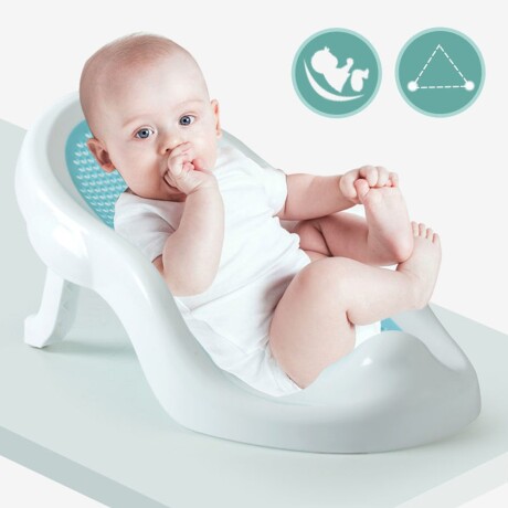 Soporte Antideslizante de Bañera Silla Cama de Ducha p/ Bebé Gris