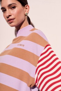 Sweater Rayado Combinado Multi