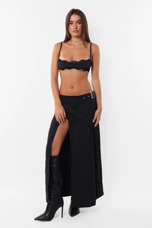 Falda Reese Negro
