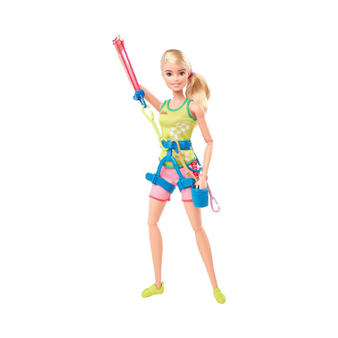 Barbie Escaladora de los JJOO con 2 vestuarios U