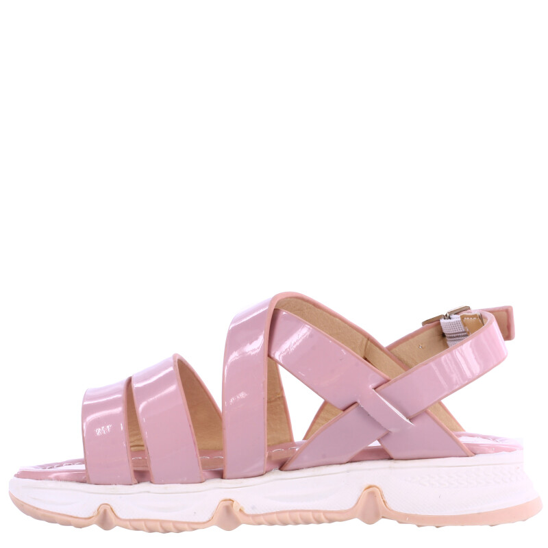 Sandalias de Niña MINI Miss Carol RILEY de charol Rosado
