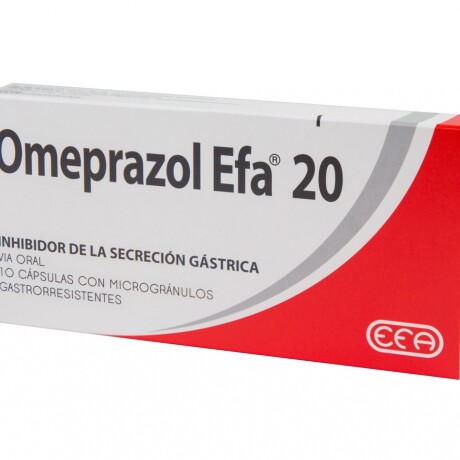 Omeprazol Efa 20mg 10 Cápsulas Omeprazol Efa 20mg 10 Cápsulas