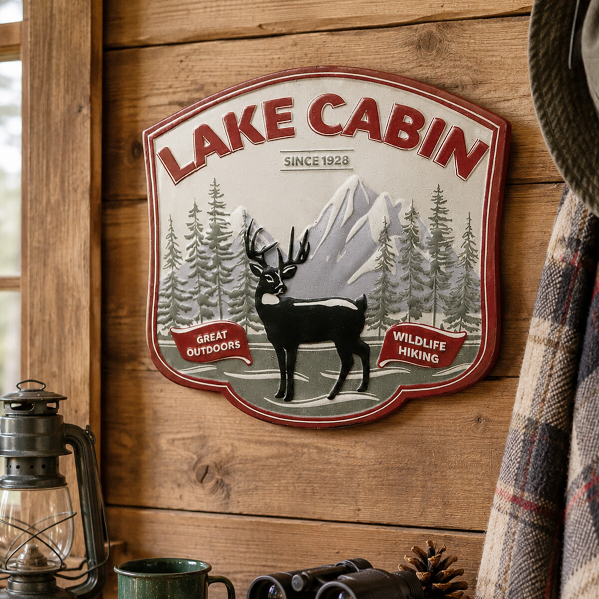 Cartel Lata Lake Cabin 40 x 42 cm 