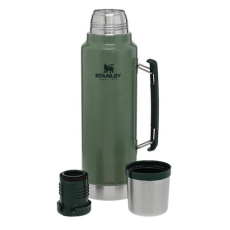 TERMO CLASSIC TAPON CEBADOR 1 LT VERDE STANLEY ++ N/a