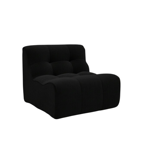 Sillón Sofá Lumax Modelo Tuuvi en caja Compactado Negro