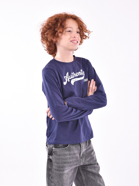 REMERA GUIM AZUL OSCURO
